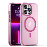 Ốp điện thoại MagSafe mờ trong suốt TPU + PC bảo vệ toàn diện, Dành cho iPhone 14 Pro Max, Dành cho iPhone SE 2022 / 2020 / 8, Dành cho iPhone 13 Pro Max, Dành cho iPhone 13 Pro, Dành cho iPhone 13