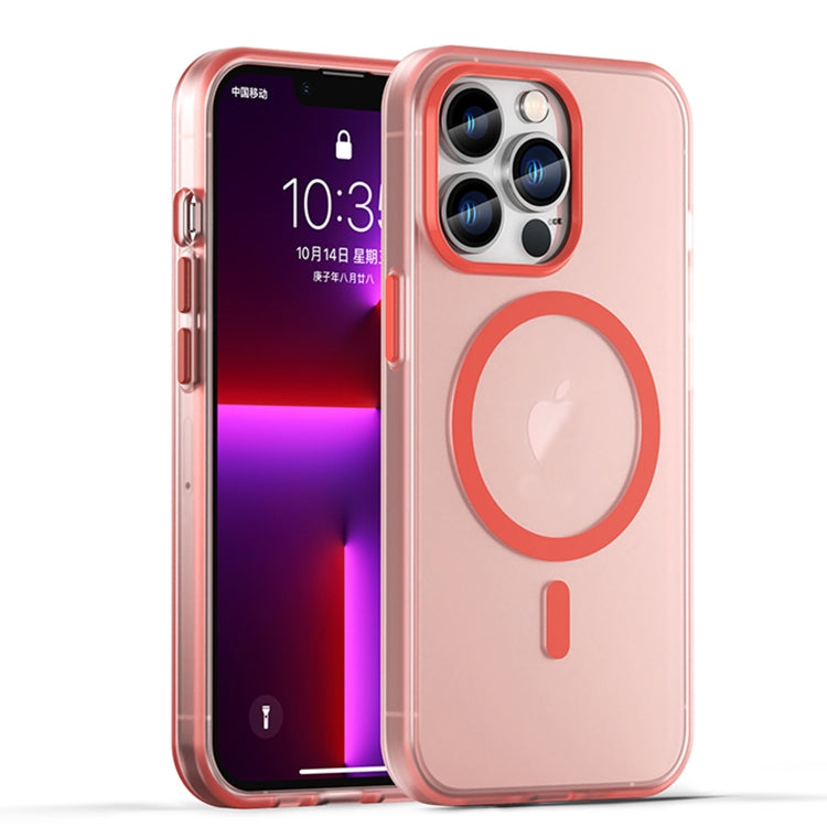 Ốp điện thoại MagSafe mờ trong suốt TPU + PC bảo vệ toàn diện, Dành cho iPhone 14 Pro Max, Dành cho iPhone SE 2022 / 2020 / 8, Dành cho iPhone 13 Pro Max, Dành cho iPhone 13 Pro, Dành cho iPhone 13