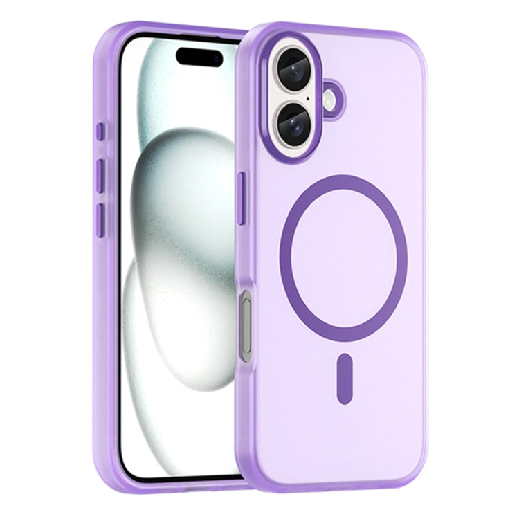 Ốp điện thoại MagSafe mờ trong suốt TPU + PC bảo vệ toàn diện, Dành cho iPhone 16 Pro, Dành cho iPhone 16 Plus, Dành cho iPhone 16, Dành cho iPhone 15 Pro Max, Dành cho iPhone 15 Pro