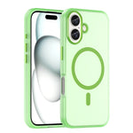 Ốp điện thoại MagSafe mờ trong suốt TPU + PC bảo vệ toàn diện, Dành cho iPhone 16 Pro, Dành cho iPhone 16 Plus, Dành cho iPhone 16, Dành cho iPhone 15 Pro Max, Dành cho iPhone 15 Pro
