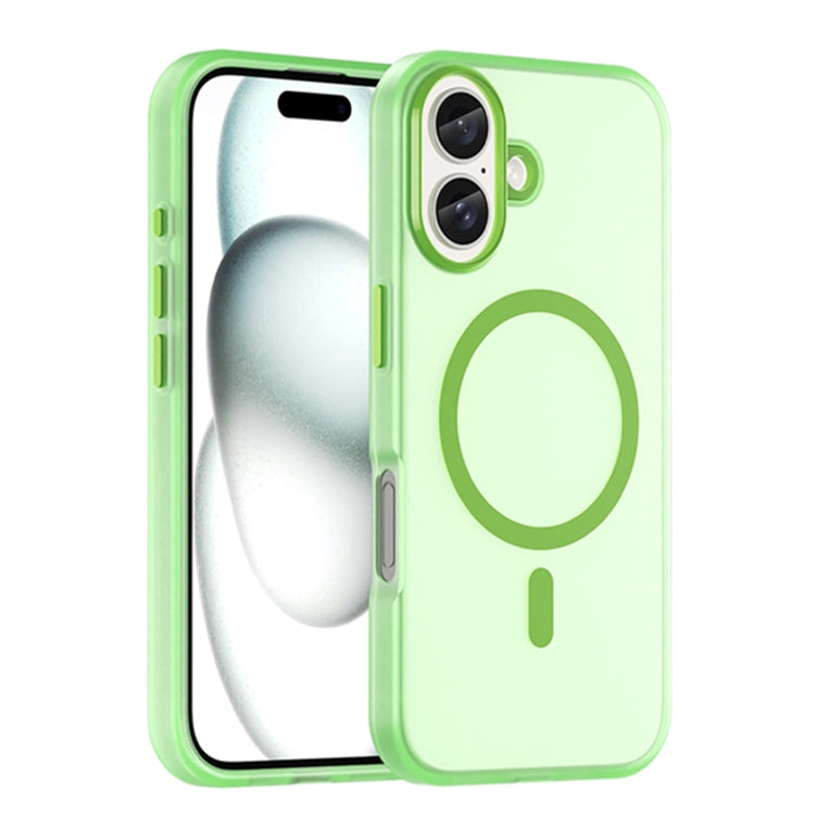 Ốp điện thoại MagSafe mờ trong suốt TPU + PC bảo vệ toàn diện, Dành cho iPhone 16 Pro, Dành cho iPhone 16 Plus, Dành cho iPhone 16, Dành cho iPhone 15 Pro Max, Dành cho iPhone 15 Pro