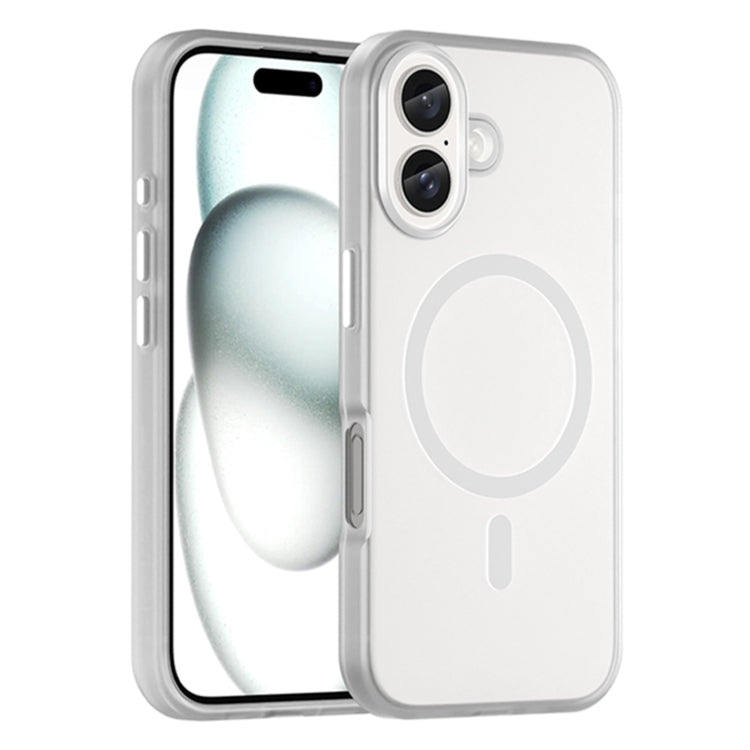 Ốp điện thoại MagSafe mờ trong suốt TPU + PC bảo vệ toàn diện, Dành cho iPhone 16 Pro, Dành cho iPhone 16 Plus, Dành cho iPhone 16, Dành cho iPhone 15 Pro Max, Dành cho iPhone 15 Pro