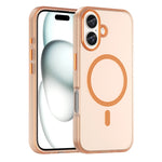 Ốp điện thoại MagSafe mờ trong suốt TPU + PC bảo vệ toàn diện, Dành cho iPhone 16 Pro, Dành cho iPhone 16 Plus, Dành cho iPhone 16, Dành cho iPhone 15 Pro Max, Dành cho iPhone 15 Pro
