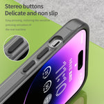 Ốp điện thoại MagSafe mờ trong suốt TPU + PC bảo vệ toàn diện, Dành cho iPhone 16 Pro, Dành cho iPhone 16 Plus, Dành cho iPhone 16, Dành cho iPhone 15 Pro Max, Dành cho iPhone 15 Pro