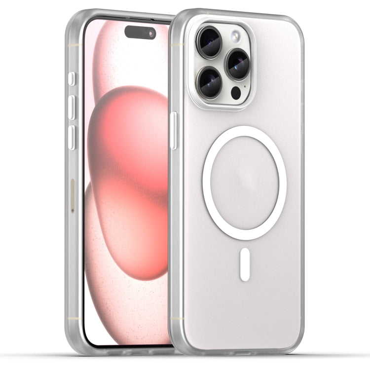 Ốp điện thoại MagSafe mờ trong suốt TPU + PC bảo vệ toàn diện, Dành cho iPhone 16 Pro, Dành cho iPhone 16 Plus, Dành cho iPhone 16, Dành cho iPhone 15 Pro Max, Dành cho iPhone 15 Pro