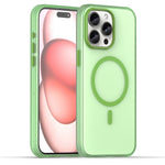 Ốp điện thoại MagSafe mờ trong suốt TPU + PC bảo vệ toàn diện, Dành cho iPhone 16 Pro, Dành cho iPhone 16 Plus, Dành cho iPhone 16, Dành cho iPhone 15 Pro Max, Dành cho iPhone 15 Pro
