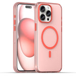 Ốp điện thoại MagSafe mờ trong suốt TPU + PC bảo vệ toàn diện, Dành cho iPhone 16 Pro, Dành cho iPhone 16 Plus, Dành cho iPhone 16, Dành cho iPhone 15 Pro Max, Dành cho iPhone 15 Pro