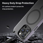 Ốp điện thoại MagSafe mờ trong suốt TPU + PC bảo vệ toàn diện, Dành cho iPhone 14 Pro Max, Dành cho iPhone SE 2022 / 2020 / 8, Dành cho iPhone 13 Pro Max, Dành cho iPhone 13 Pro, Dành cho iPhone 13