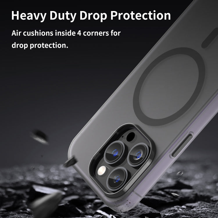 Ốp điện thoại MagSafe mờ trong suốt TPU + PC bảo vệ toàn diện, Dành cho iPhone 14 Pro Max, Dành cho iPhone SE 2022 / 2020 / 8, Dành cho iPhone 13 Pro Max, Dành cho iPhone 13 Pro, Dành cho iPhone 13