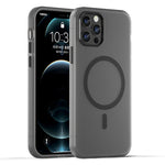 Ốp lưng điện thoại MagSafe TPU + PC mờ trong suốt bảo vệ toàn diện, dành cho iPhone 11 Pro