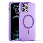 Ốp lưng điện thoại MagSafe TPU + PC mờ trong suốt bảo vệ toàn diện, dành cho iPhone 11 Pro