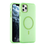 MagSafe Frosted Translucent TPU + PC Full Coverage Phone Case, For iPhone 12, For iPhone 12 Pro Max, For iPhone 12 Pro, For iPhone 11 Pro Max, For iPhone 11