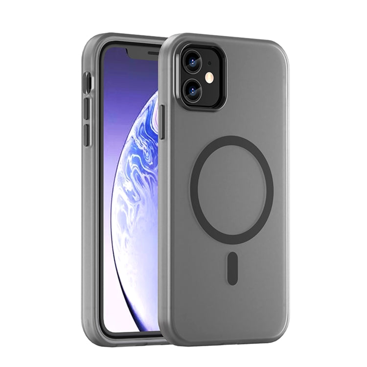 MagSafe Frosted Translucent TPU + PC Full Coverage Phone Case, For iPhone 12, For iPhone 12 Pro Max, For iPhone 12 Pro, For iPhone 11 Pro Max, For iPhone 11