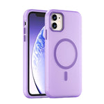 MagSafe Frosted Translucent TPU + PC Full Coverage Phone Case, For iPhone 12, For iPhone 12 Pro Max, For iPhone 12 Pro, For iPhone 11 Pro Max, For iPhone 11