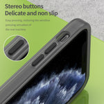 Ốp lưng điện thoại MagSafe TPU + PC mờ trong suốt bảo vệ toàn diện, dành cho iPhone 11 Pro