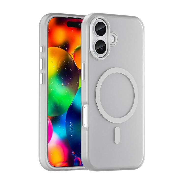 Ốp điện thoại MagSafe mờ trong suốt TPU + PC bảo vệ toàn diện, Dành cho iPhone 16 Pro, Dành cho iPhone 16 Plus, Dành cho iPhone 16, Dành cho iPhone 15 Pro Max, Dành cho iPhone 15 Pro
