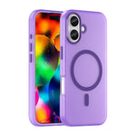 Ốp điện thoại MagSafe mờ trong suốt TPU + PC bảo vệ toàn diện, Dành cho iPhone 16 Pro, Dành cho iPhone 16 Plus, Dành cho iPhone 16, Dành cho iPhone 15 Pro Max, Dành cho iPhone 15 Pro