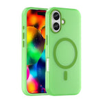 Ốp điện thoại MagSafe mờ trong suốt TPU + PC bảo vệ toàn diện, Dành cho iPhone 16 Pro, Dành cho iPhone 16 Plus, Dành cho iPhone 16, Dành cho iPhone 15 Pro Max, Dành cho iPhone 15 Pro