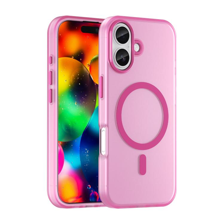 Ốp điện thoại MagSafe mờ trong suốt TPU + PC bảo vệ toàn diện, Dành cho iPhone 16 Pro, Dành cho iPhone 16 Plus, Dành cho iPhone 16, Dành cho iPhone 15 Pro Max, Dành cho iPhone 15 Pro