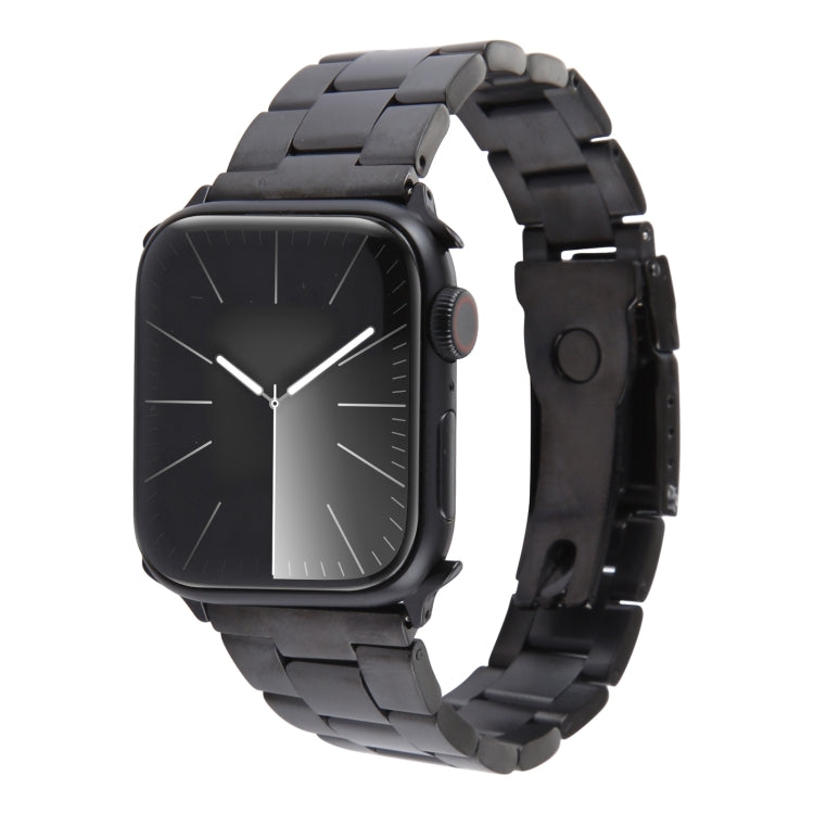 Dây đồng hồ thép không gỉ ba hạt, dành cho Apple Watch SE 2023 44mm, dành cho Apple Watch SE 2023 40mm, dành cho Apple Watch Ultra 2 49mm, dành cho Apple Watch Series 9 45mm, dành cho Apple Watch Series 9 41mm