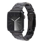 Dây đồng hồ thép không gỉ ba hạt, dành cho Apple Watch Ultra 49mm, dành cho Apple Watch Series 8 41mm, dành cho Apple Watch Series 8 45mm, dành cho Apple Watch SE 2022 40mm, dành cho Apple Watch SE 2022 44mm