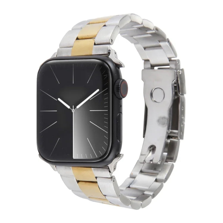 Dây đồng hồ thép không gỉ ba hạt, Dành cho Apple Watch 38mm