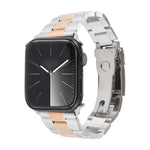 Dây đồng hồ thép không gỉ ba hạt, Dành cho Apple Watch 38mm