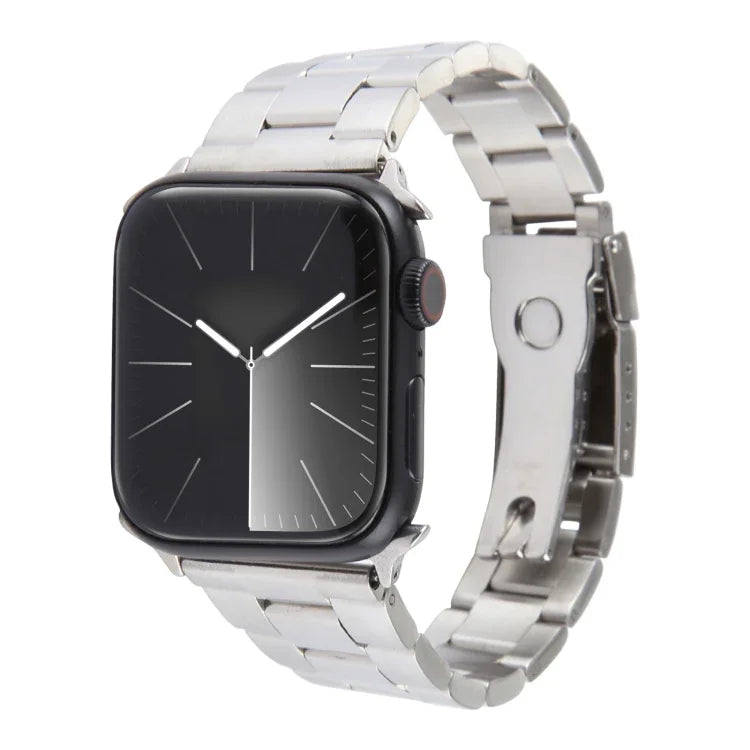 Dây đồng hồ thép không gỉ ba hạt, Dành cho Apple Watch 38mm
