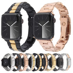 Dây đồng hồ thép không gỉ ba hạt, Dành cho Apple Watch 38mm