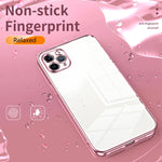 Transparent Plating Fine Hole Phone Case, For iPhone 11 Pro Max, For iPhone 11, For iPhone 11 Pro, For iPhone X / XS, For iPhone XR, For iPhone XS Max