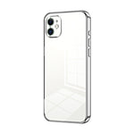 Transparent Plating Fine Hole Phone Case, For iPhone 11 Pro Max, For iPhone 11, For iPhone 11 Pro, For iPhone X / XS, For iPhone XR, For iPhone XS Max