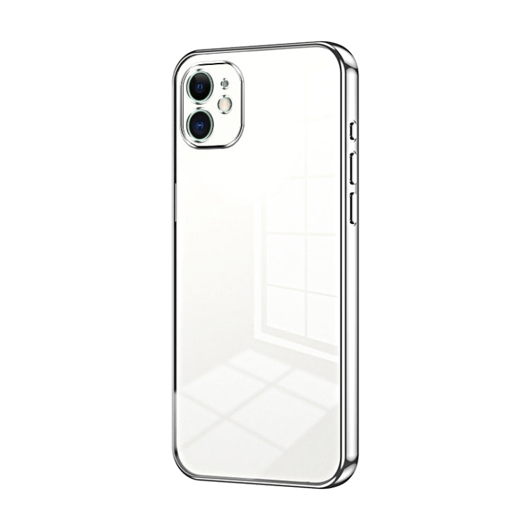 Transparent Plating Fine Hole Phone Case, For iPhone 11 Pro Max, For iPhone 11, For iPhone 11 Pro, For iPhone X / XS, For iPhone XR, For iPhone XS Max