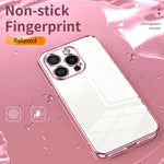 Ốp lưng điện thoại lỗ nhỏ mạ trong suốt, dành cho iPhone 16 Pro, iPhone 16 Plus, iPhone 16, iPhone 15 Pro Max, iPhone 15 Pro, iPhone 15 Plus