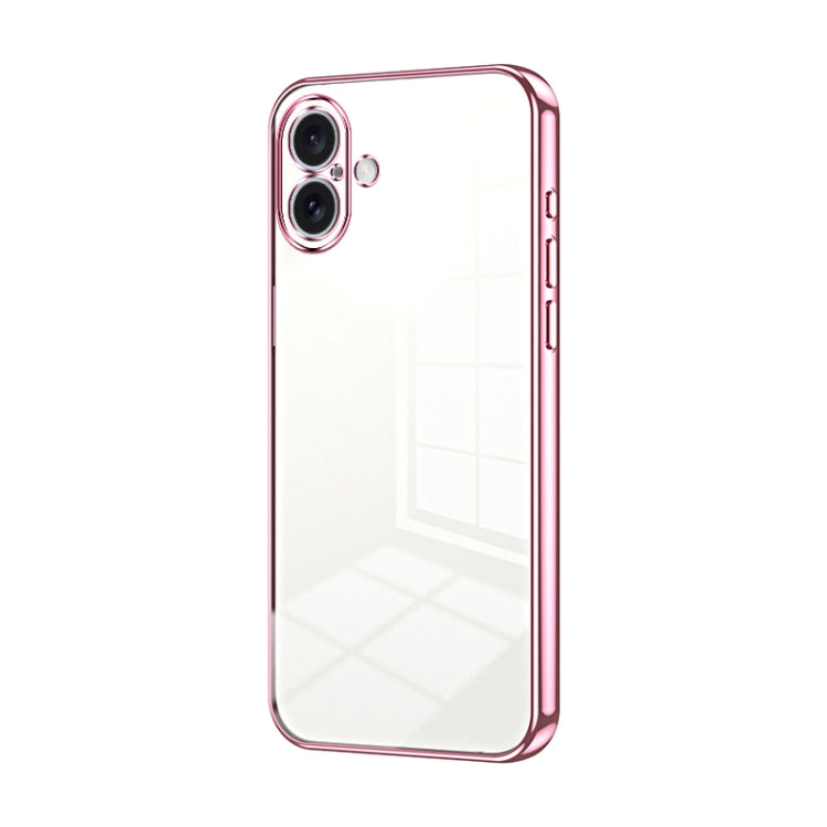 Ốp lưng điện thoại lỗ nhỏ mạ trong suốt, dành cho iPhone 16 Pro, iPhone 16 Plus, iPhone 16, iPhone 15 Pro Max, iPhone 15 Pro, iPhone 15 Plus
