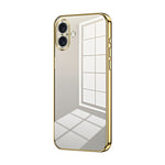 Ốp lưng điện thoại lỗ nhỏ mạ trong suốt, dành cho iPhone 16 Pro, iPhone 16 Plus, iPhone 16, iPhone 15 Pro Max, iPhone 15 Pro, iPhone 15 Plus