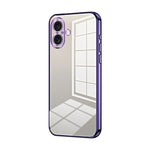 Ốp lưng điện thoại lỗ nhỏ mạ trong suốt, dành cho iPhone 16 Pro, iPhone 16 Plus, iPhone 16, iPhone 15 Pro Max, iPhone 15 Pro, iPhone 15 Plus