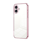 Ốp lưng điện thoại lỗ nhỏ mạ trong suốt, dành cho iPhone 16 Pro, iPhone 16 Plus, iPhone 16, iPhone 15 Pro Max, iPhone 15 Pro, iPhone 15 Plus