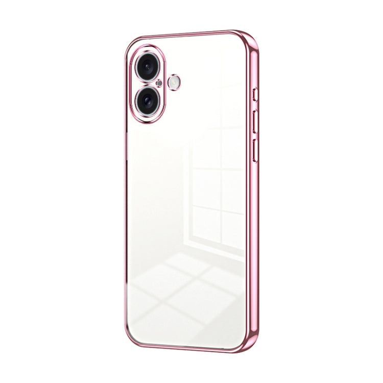 Ốp lưng điện thoại lỗ nhỏ mạ trong suốt, dành cho iPhone 16 Pro, iPhone 16 Plus, iPhone 16, iPhone 15 Pro Max, iPhone 15 Pro, iPhone 15 Plus