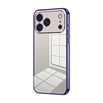 Ốp lưng điện thoại lỗ nhỏ mạ trong suốt, dành cho iPhone 17e / 16e, iPhone 17 Pro Max, iPhone 17 Pro, iPhone 17, iPhone Air, iPhone 16 Pro Max