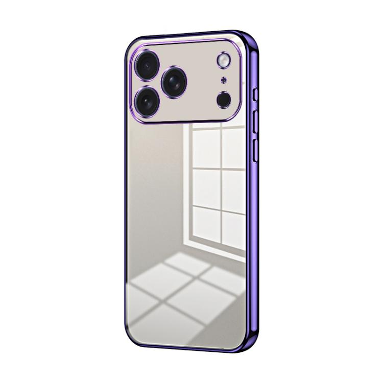 Ốp lưng điện thoại lỗ nhỏ mạ trong suốt, dành cho iPhone 17e / 16e, iPhone 17 Pro Max, iPhone 17 Pro, iPhone 17, iPhone Air, iPhone 16 Pro Max