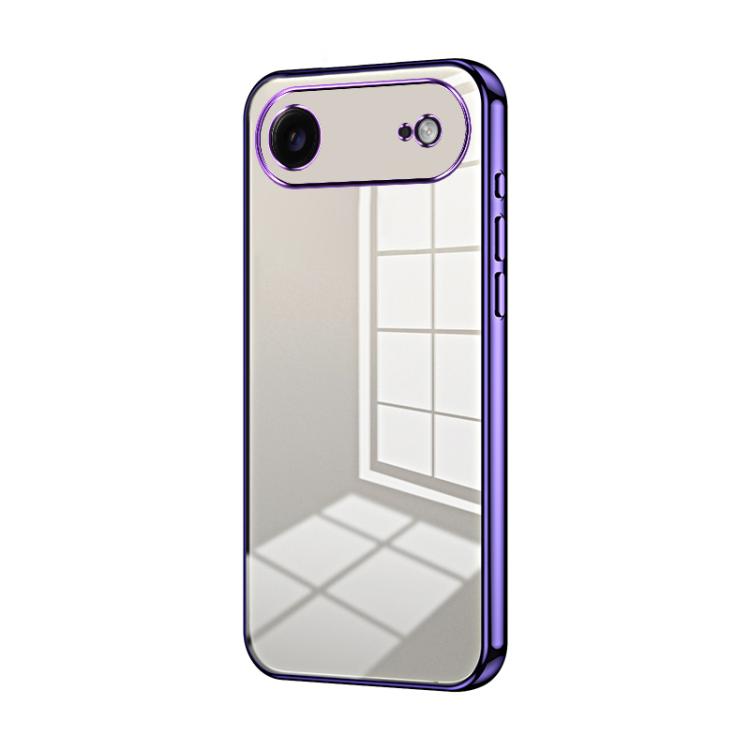 Ốp lưng điện thoại lỗ nhỏ mạ trong suốt, dành cho iPhone 17e / 16e, iPhone 17 Pro Max, iPhone 17 Pro, iPhone 17, iPhone Air, iPhone 16 Pro Max