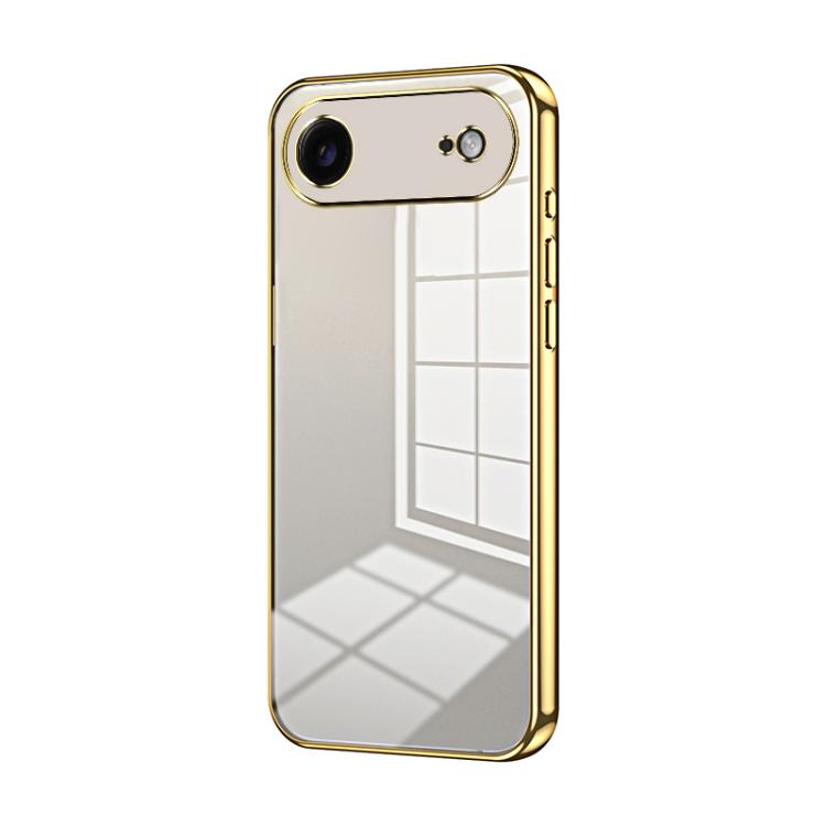 Ốp lưng điện thoại lỗ nhỏ mạ trong suốt, dành cho iPhone 17e / 16e, iPhone 17 Pro Max, iPhone 17 Pro, iPhone 17, iPhone Air, iPhone 16 Pro Max