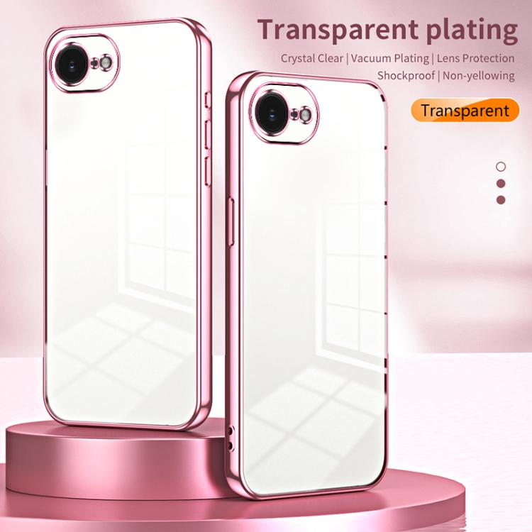 Ốp lưng điện thoại lỗ nhỏ mạ trong suốt, dành cho iPhone 17e / 16e, iPhone 17 Pro Max, iPhone 17 Pro, iPhone 17, iPhone Air, iPhone 16 Pro Max