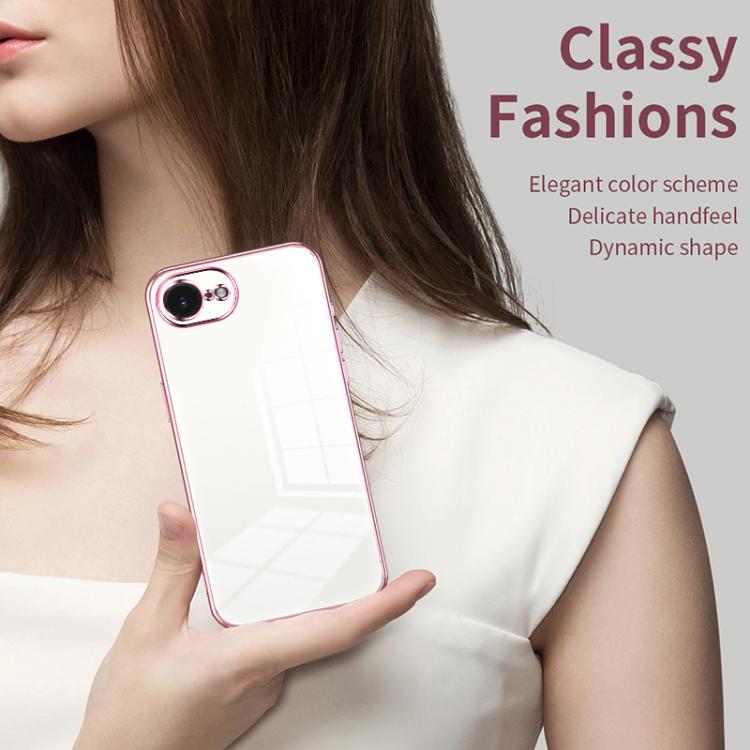 Ốp lưng điện thoại lỗ nhỏ mạ trong suốt, dành cho iPhone 17e / 16e, iPhone 17 Pro Max, iPhone 17 Pro, iPhone 17, iPhone Air, iPhone 16 Pro Max