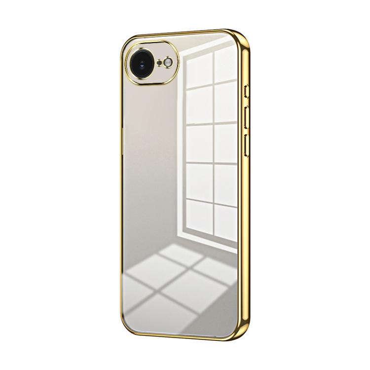 Ốp lưng điện thoại lỗ nhỏ mạ trong suốt, dành cho iPhone 17e / 16e, iPhone 17 Pro Max, iPhone 17 Pro, iPhone 17, iPhone Air, iPhone 16 Pro Max