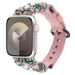 Dây đồng hồ da thật Paracord, Dành cho Apple Watch 42mm, Dành cho Apple Watch 38mm