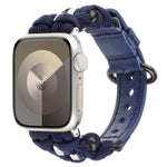 Dây đồng hồ da thật Paracord, Dành cho Apple Watch 42mm, Dành cho Apple Watch 38mm