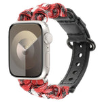 Dây đồng hồ da thật Paracord, Dành cho Apple Watch 42mm, Dành cho Apple Watch 38mm