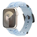 Dây đồng hồ da thật Paracord trơn, Dành cho Apple Watch 42mm, Dành cho Apple Watch 38mm