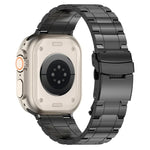Dây đồng hồ thép titan hình thang khóa an toàn, Dành cho Apple Watch 42mm, Dành cho Apple Watch 38mm